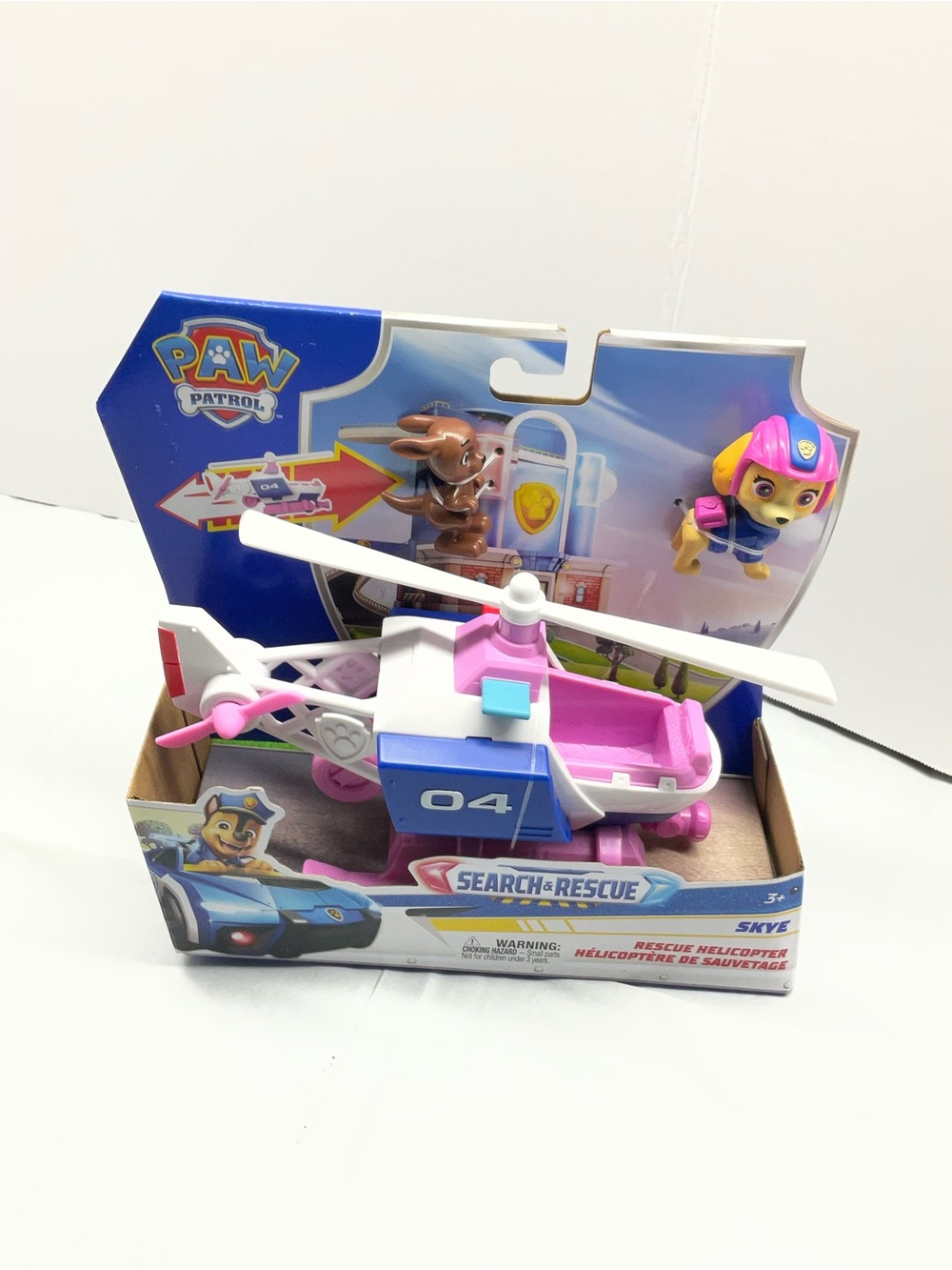 Paw Patrol Skye Blue and Pink Rescue Helicopter Vehicle